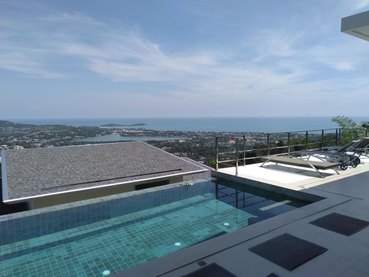 Perfect Sea View Mountain Villa Koh Samui 查汶海滩 外观 照片