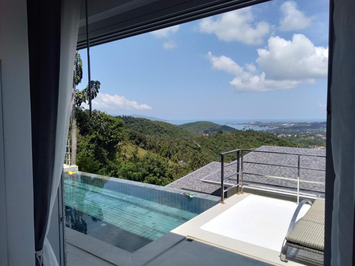 Perfect Sea View Mountain Villa Koh Samui 查汶海滩 外观 照片