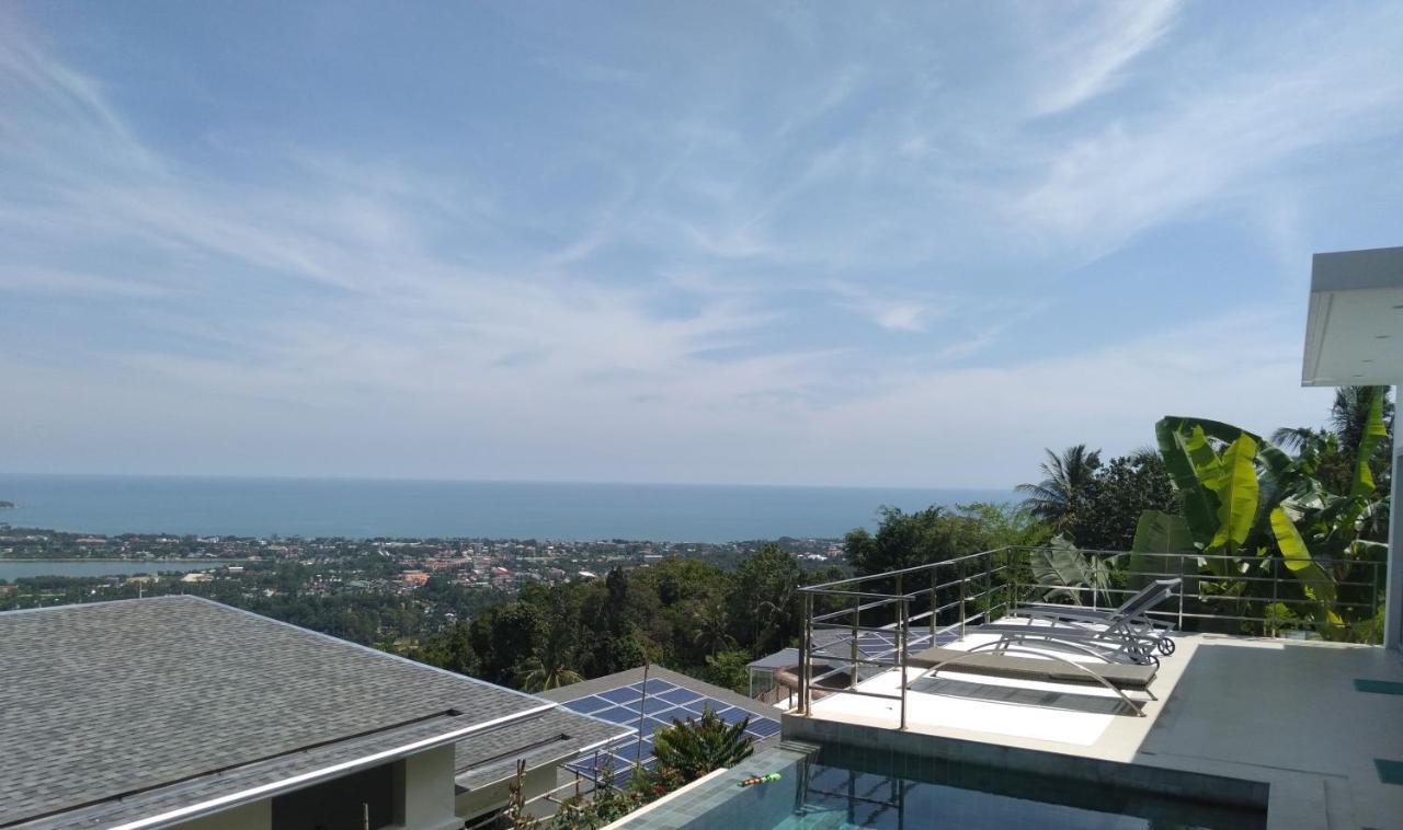 Perfect Sea View Mountain Villa Koh Samui 查汶海滩 外观 照片