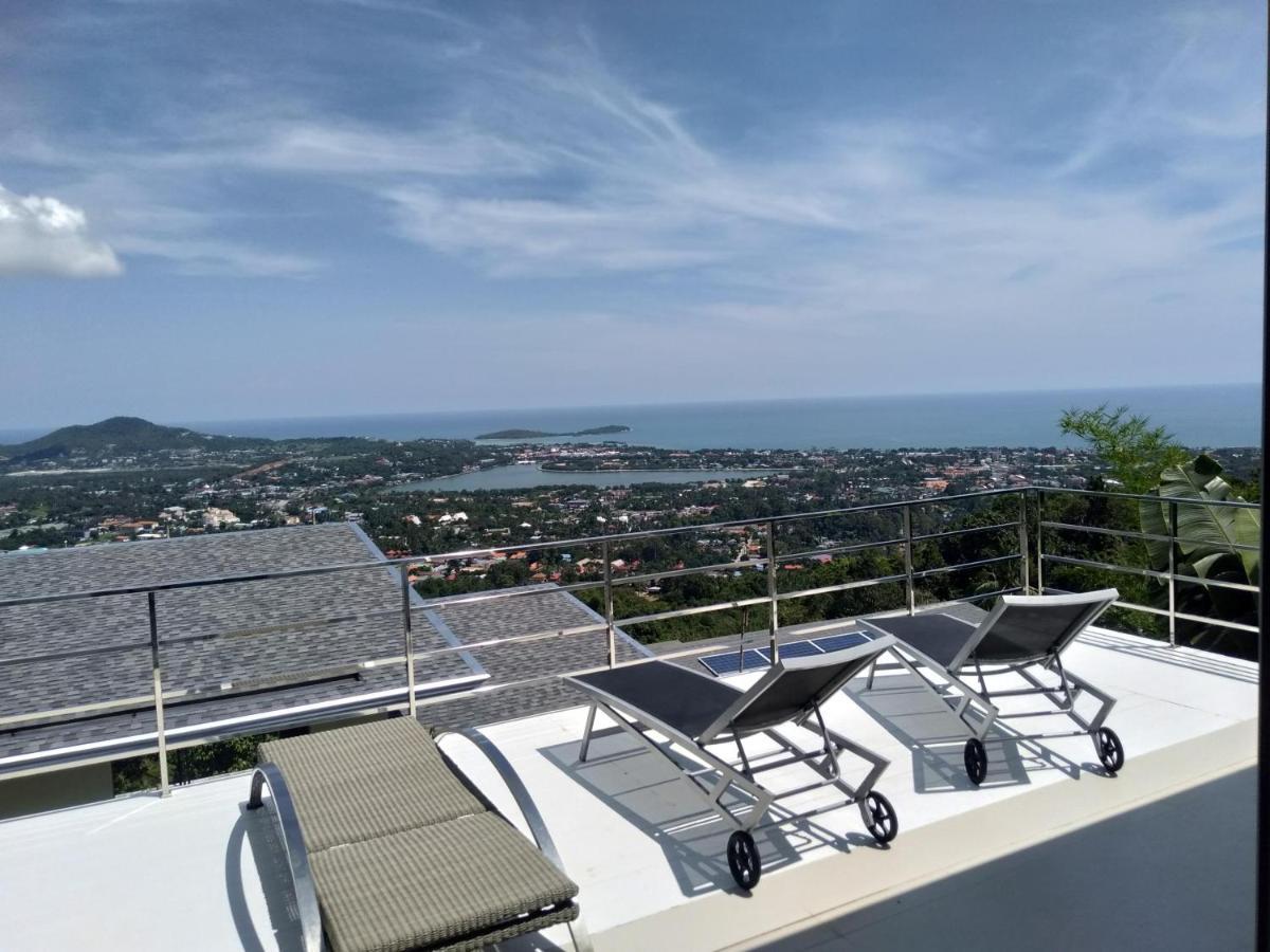 Perfect Sea View Mountain Villa Koh Samui 查汶海滩 外观 照片